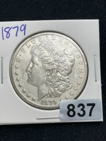 1879 Morgan Silver Dollar Coin