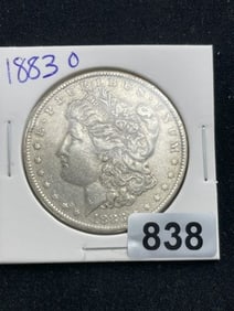 1883 O Morgan Silver Dollar Coin