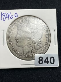 1896 O Morgan Silver Dollar Coin