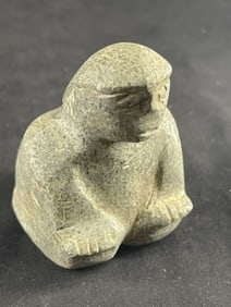Human Effigy Stone Pipe