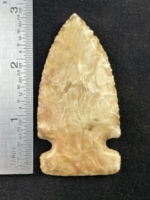 Side Notch Indian Artifact Arrowhead