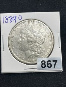 1889 O Morgan Silver Dollar Coin