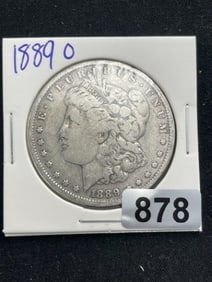 1889 O Morgan Silver Dollar Coin