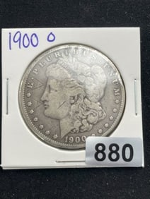 1900 O Morgan Silver Dollar Coin