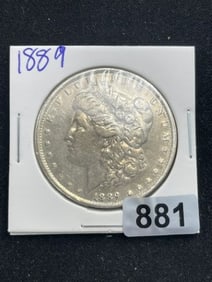 1889 Morgan Silver Dollar Coin
