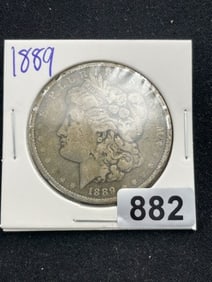 1889 Morgan Silver Dollar Coin
