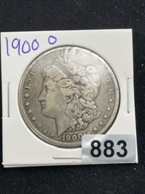 1900 O Morgan Silver Dollar Coin