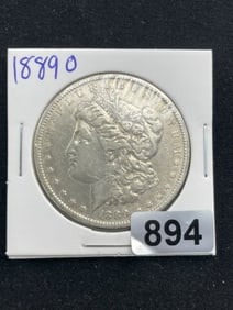 1889 O Morgan Silver Dollar Coin