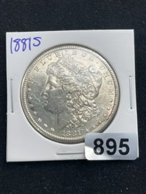 1881 S Morgan Silver Dollar Coin