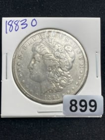 1883 O Morgan Silver Dollar Coin