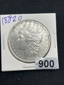 1882 O Morgan Silver Dollar Coin