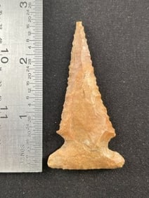 Side Notch Indian Artifact Arrowhead