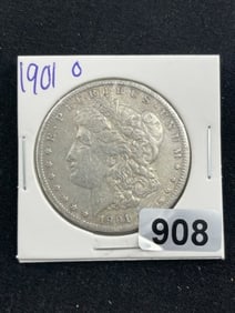 1901 O Morgan Silver Dollar Coin