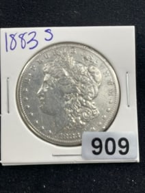 1883 S Morgan Silver Dollar Coin