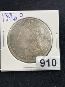 1896 O Morgan Silver Dollar Coin