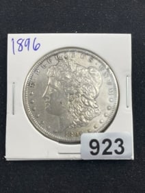 1896 Morgan Silver Dollar Coin