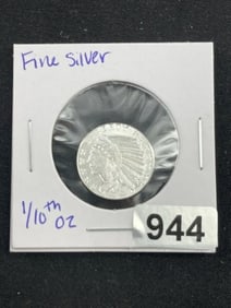 1/10th Fine Silver Coin