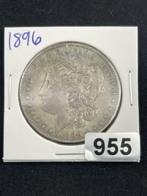 1896 Morgan Silver Dollar Coin