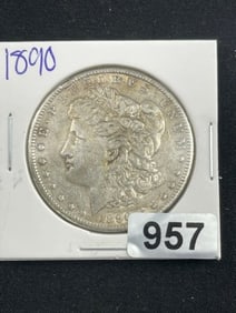 1890 Morgan Silver Dollar Coin