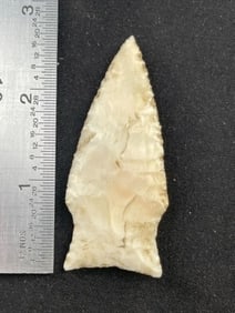 Dalton Indian Artifact Arrowhead