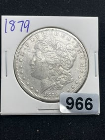 1879 Morgan Silver Dollar Coin