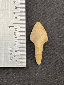 Miniature Drill Indian Artifact Arrowhead