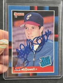 Jack McDowell Hand Signed Authentic Autograph