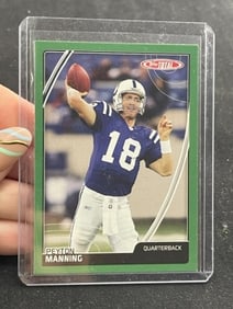 Peyton Manning Football Card