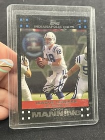 Peyton Manning Football Card
