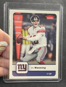 Eli Manning Football Card