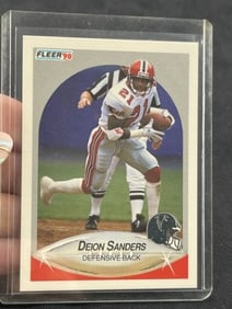 Deion Sanders Football Card