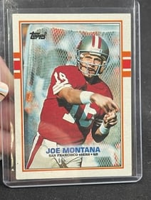 Joe Montana Football Card
