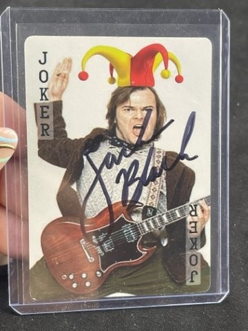 Jack Black Hand Signed Authentic Autograph (1 of 2)