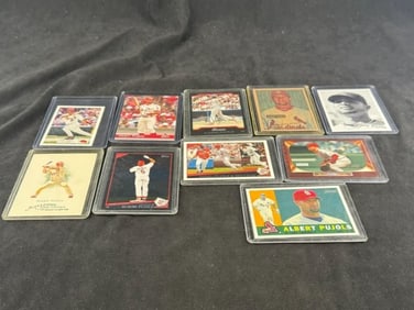 10 Albert Pujols Baseball Cards