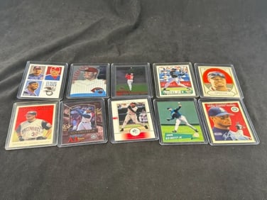 10 Ken Griffey Jr. Baseball cards