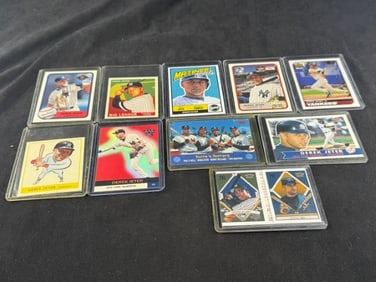 10 Derek Jeter Baseball Cards