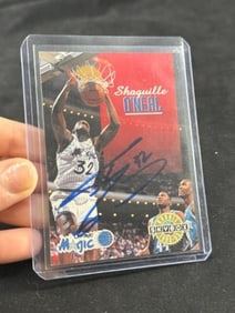 Shaq O'Neal Hand Signed Authentic Autograph