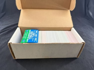 1989 Score Football Partial Set Stars are missing