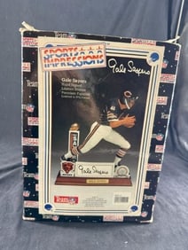 Gale Sayers Hand Signed Limited Editon Porcelain Figurine limited to 975 pieces