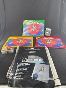 Looney Tunes Comic Ball Card Albums, 9 Pocket Card Sleeves, Coca-Cola Caps, Twin Peaks Collectable