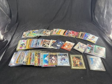 Assorted Football, Baseball, Basketball Cards lots of star players