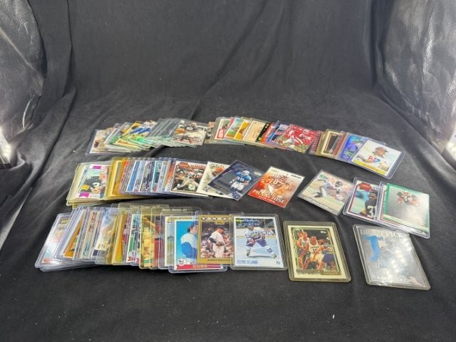 Assorted Football, Baseball, Basketball Cards lots of star players (1 of 4)