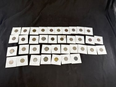 37 Liberty V Nickels Coins