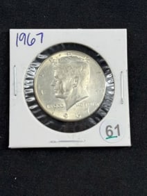 1967 Kennedy Half Dollar Coin