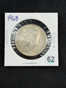 1968 Kennedy Half Dollar Coin