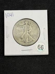 1941 Walking Liberty Half Dollar Coin