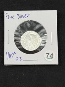 1/10th Fine Silver Coin