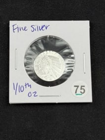 1/10th Fine Silver Coin