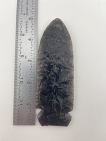 5" Obsidian Blade from Oregon Indian Artifact Arrowhead