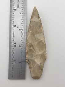 4 & 1/4" Adena from Illinois Indian Artifact Arrowhead